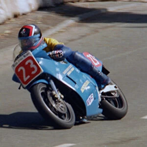 Keith Jowett (Suzuki) 1987 Newcomers Manx Grand Prix