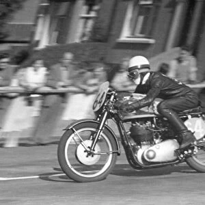 Keith Nicholls (BSA) 1957 Junior Manx Grand Prix