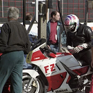 Keith Nicholls (Yamaha) 1994 Newcomers Manx Grand Prix
