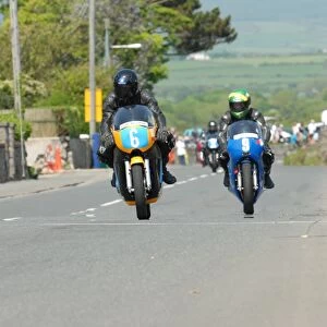 Ken Davis (Honda) and Chris McGahan (Honda) 2012 Pre TT Classic