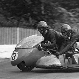 Ken Graham & G Sewell (Triumph) 1968 750 Sidecar TT