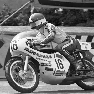 Ken Huggett (Dugdale Maxton Yamaha) 1974 F750 TT