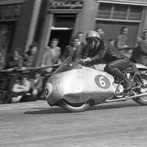 Ken Kavanagh (Moto Guzzi) 1954 Junior TT