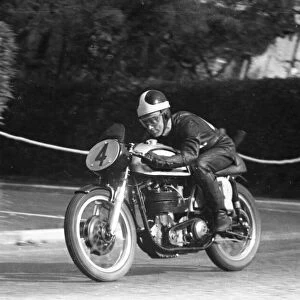 Ken Patrick (Norton) 1957 Senior Manx Grand Prix