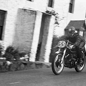 Ken Swallow (AJS) 1953 Junior TT