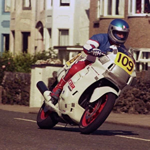 Kenny Harmer (Honda) 1987 Senior Manx Grand Prix