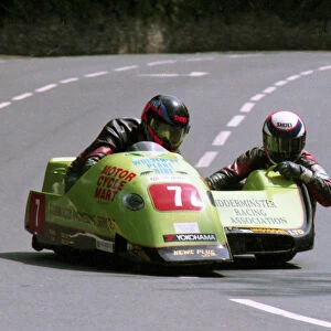 Kenny Howles & Steve Pointer (Ireson Mistral Yamaha) 1996 Sidecar TT