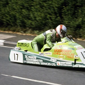 Kenny Howles & Steve Pointer (Ireson Yamaha) 1987 Sidecar TT