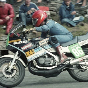 Kevin de Cruz (Suzuki) 1985 Production TT