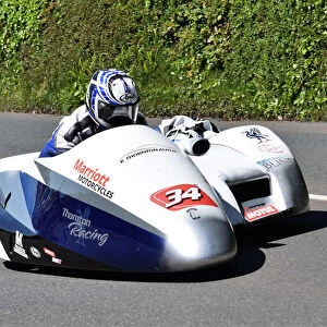 Kevin Thornton & David Hainsworth (Suzuki) 2019 Sidecar TT