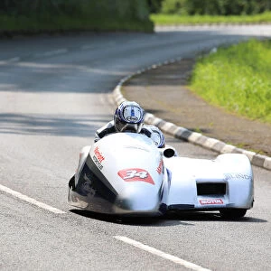 Kevin Thornton & David Hainsworth (Suzuki) 2019 Sidecar TT