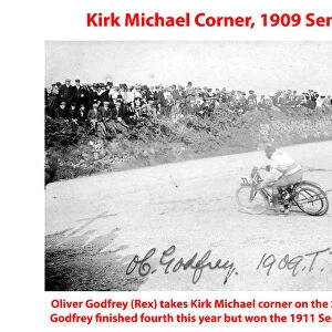 Kirk Michael Corner, 1909 Senior TT