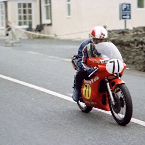 Larry Devlin (Bowring Yamaha) 1980 Senior Manx Grand Prix