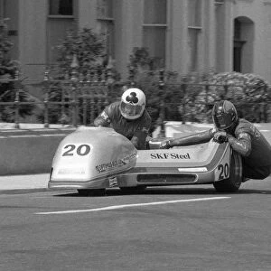 Lars Schwartz & Leif Gustavsson (LGMV Ireson) 1984 Sidecar TT