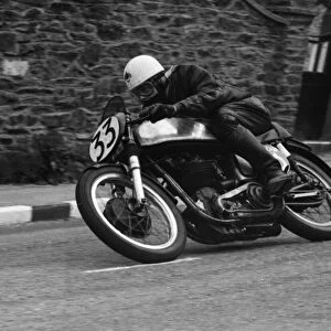 Len King (Norton) 1955 Junior TT
