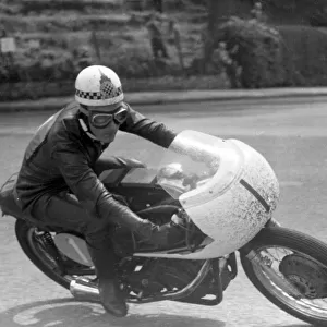 Len Rutherford (AJS) 1958 Junior TT
