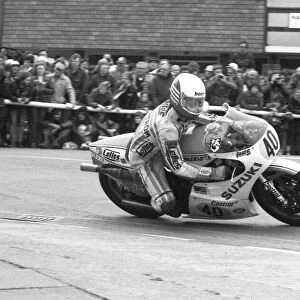 Lennart Backstrom (Suzuki) 1981 Senior TT
