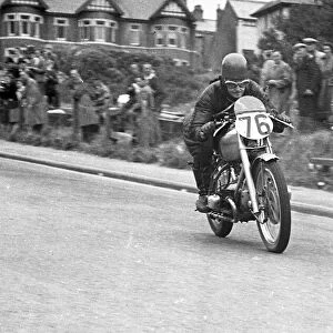 Lennox Broughton (Douglas) 1950 Junior Clubman TT