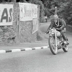 Leo Carter (Douglas) 1950 Junior Clubman TT