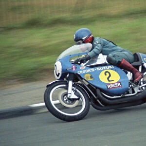 Les Trotter (Crooks Suzuki) 1974 Senior Manx Grand Prix