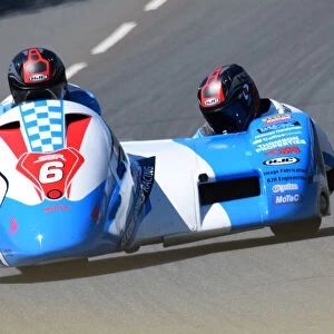 Lewis Blackstock & Patrick Rosney (Honda) 2019 Sidecar TT