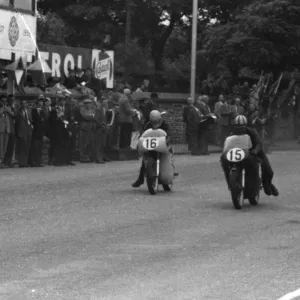 Llewellyn Ranson & Lewis Young (Norton) 1959 Senior Formula One TT