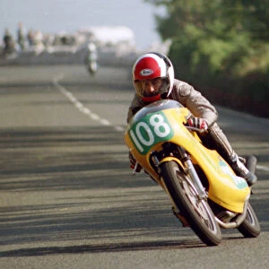 Lodwig Parry Jones (Ducati) 1991 Lightweight Classic Manx Grand Prix