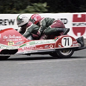 Lowry Burton & Martin Murphy (Anderson Yamaha) 1979 Sidecar TT