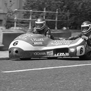 Lowry Burton & Pat Cushnahan (Yamaha) 1986 Sidecar TT