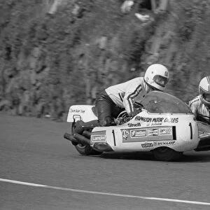 Mac Hobson / Stuart Collins (Suzuki) 1977 Sidecar TT