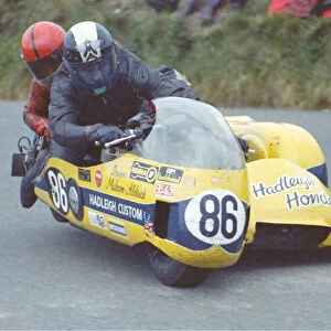 Malcolm Aldrick & Mick Skeels (Hadleigh Honda) 1974 500 Sidecar TT