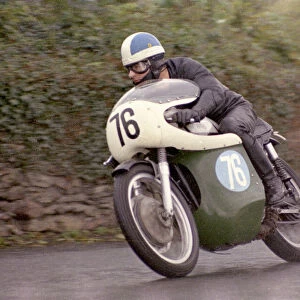 Malcolm Bailey (AJS) 1967 Junior Manx Grand Prix
