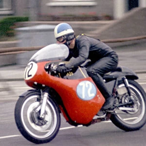 Malcolm Bailey (AJS) 1968 Junior Manx Grand Prix