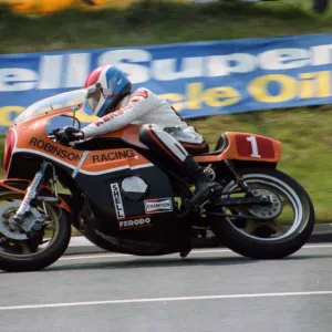 Malcolm Lucas (Robinson Suzuki) 1982 Formula One TT