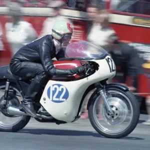 1969 Junior TT Print - Ken Lindsay (AJS). Art Prints, Posters