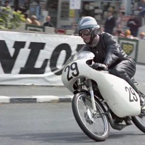 Malcolm Worsley (Itom) 1967 50cc TT