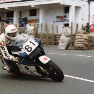 Manfred Stengl (Suzuki) 1989 Formula One TT