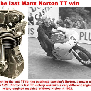 The last Manx Norton TT win