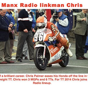 Manx Radio linkman Chris