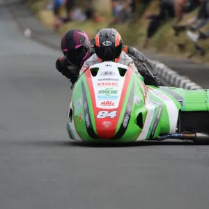 Maria Costello & Sarah Stokoe (LCR Kawasaki) 2018 Southern 100