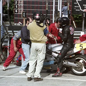 Mark Diffey (Kawasaki) 1994 Newcomers Manx Grand Prix