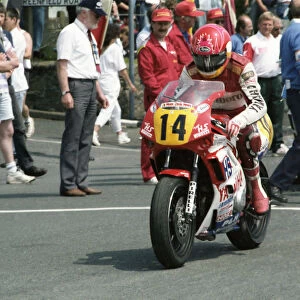 Mark Farmer (Yamaha) 1992 Supersport 600 TT