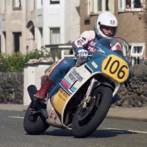 Mark Livingstone (Suzuki) 1987 Senior Manx Grand Prix