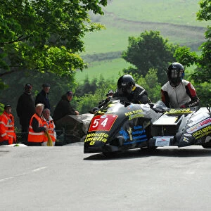 Mark Saunders & Lee Saunders (Suzuki) 2012 Sidecar TT