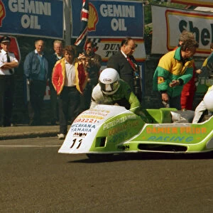 Martin Murphy & John Cushnahan (Yamaha) 1988 Sidecar TT
