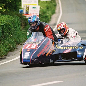 Martin Vollebregt & Christine Blunck (Windle Yamaha) 2004 Sidecar TT