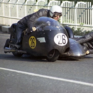 Maurice Candy & Eddie Fletcher (BSA) 1969 750cc Sidecar TT