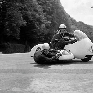 Max Deubel & Horst Hohler (BMW) 1960 Sidecar TT