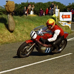 Mervyn Robinson (Yamaha) 1974 Jurby Road Races