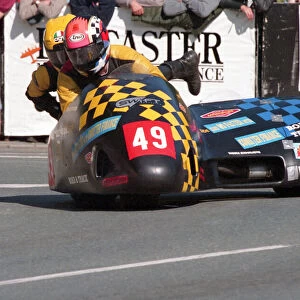 Michael Ibbotson & Mark Fitzgerald (Windle Yamaha) 1999 Sidecar TT